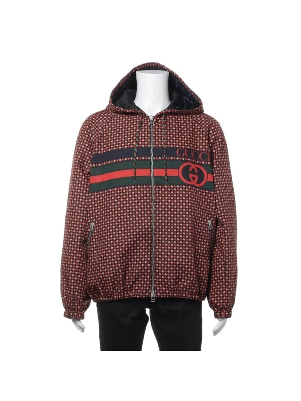Gucci | Jackets & Coats | Gucci Sherry Line Nylon Jacket | Poshmark